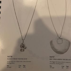 Silpada "Fancy hat" CZ necklace